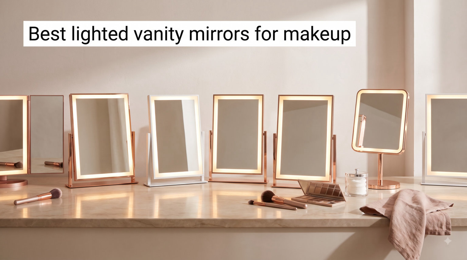 Best lighted vanity mirrors for makeup