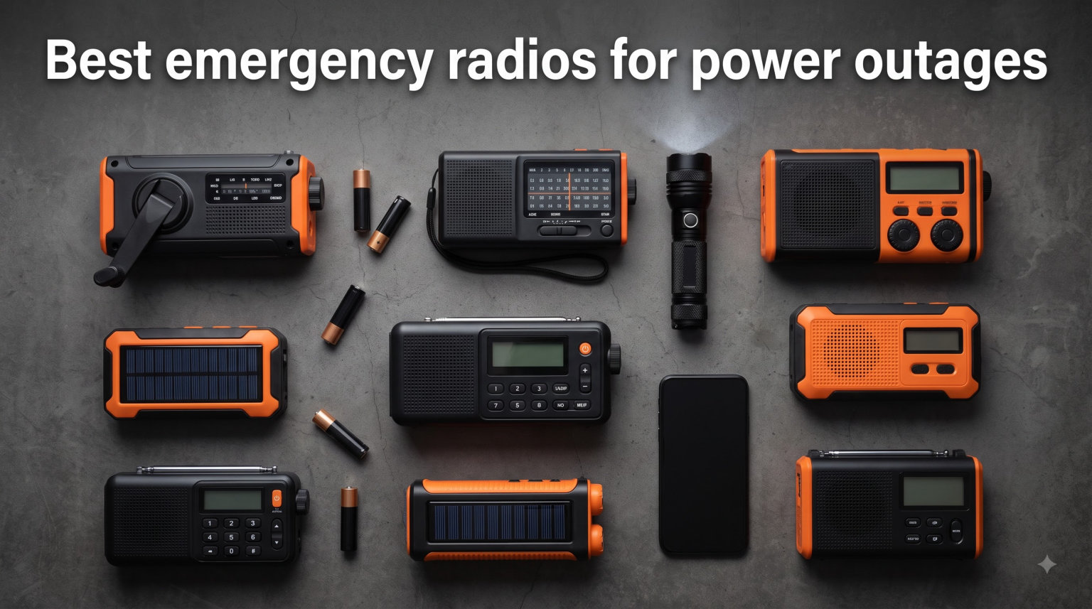 Best emergency radios for power outages