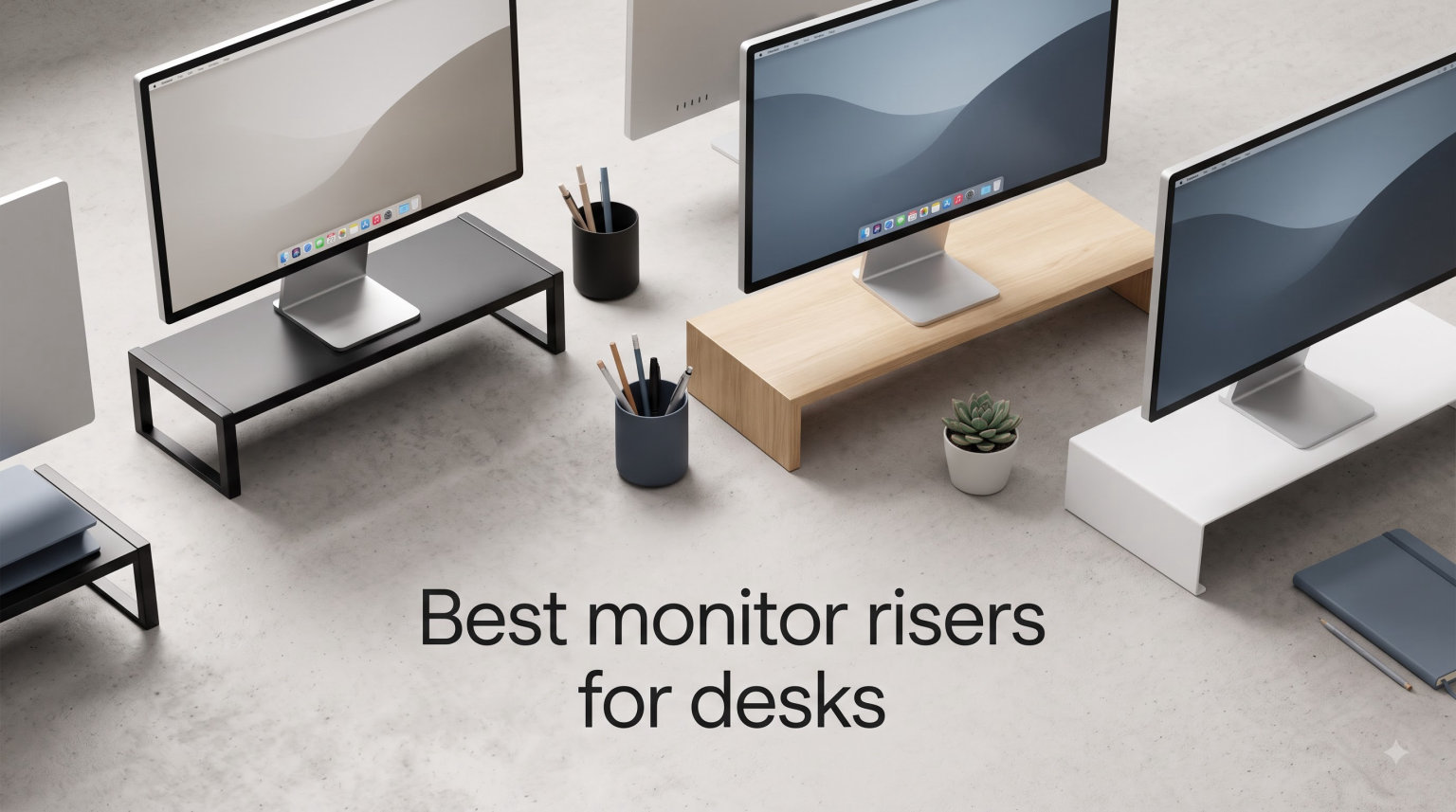 Best monitor risers for desks