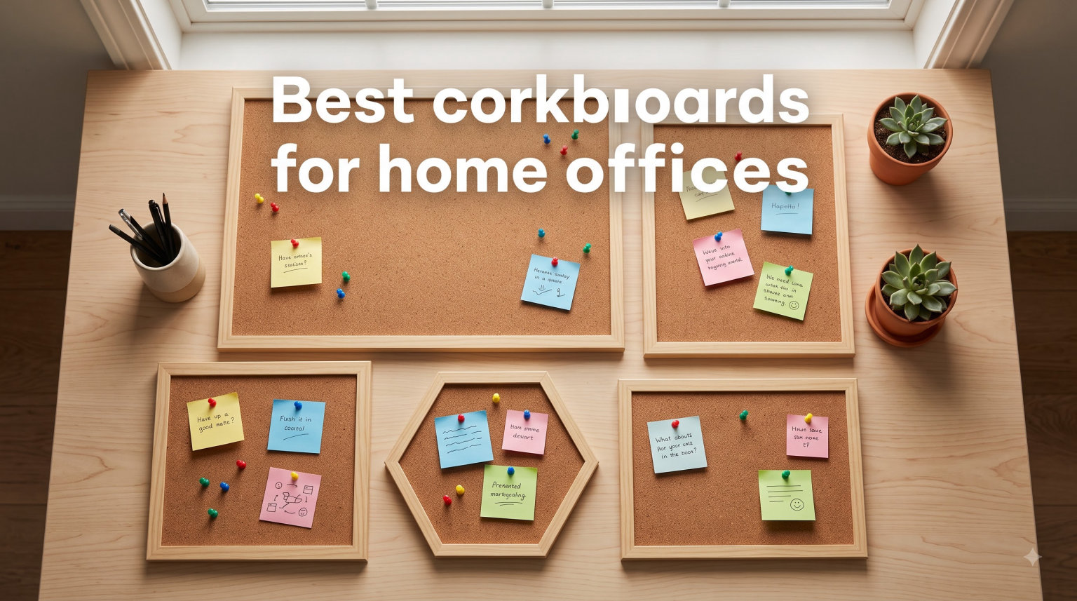Best corkboards for home offices