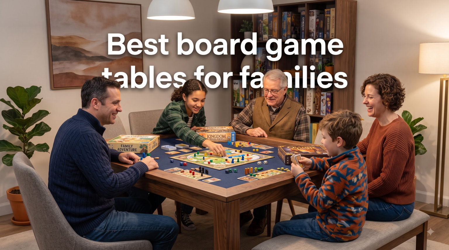 Best board game tables for families