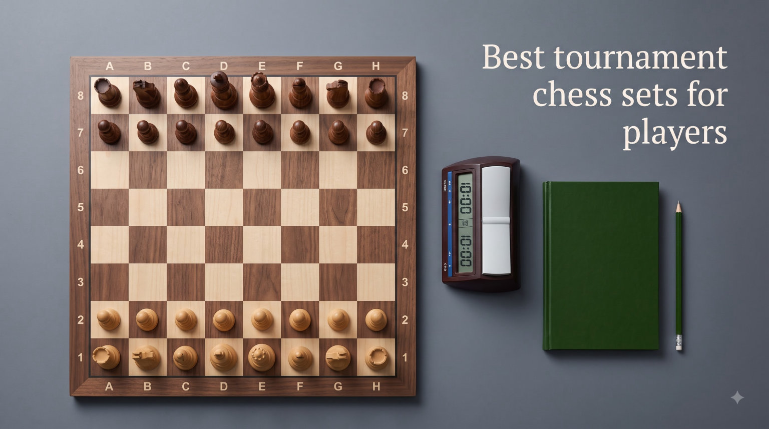 Best tournament chess sets for players