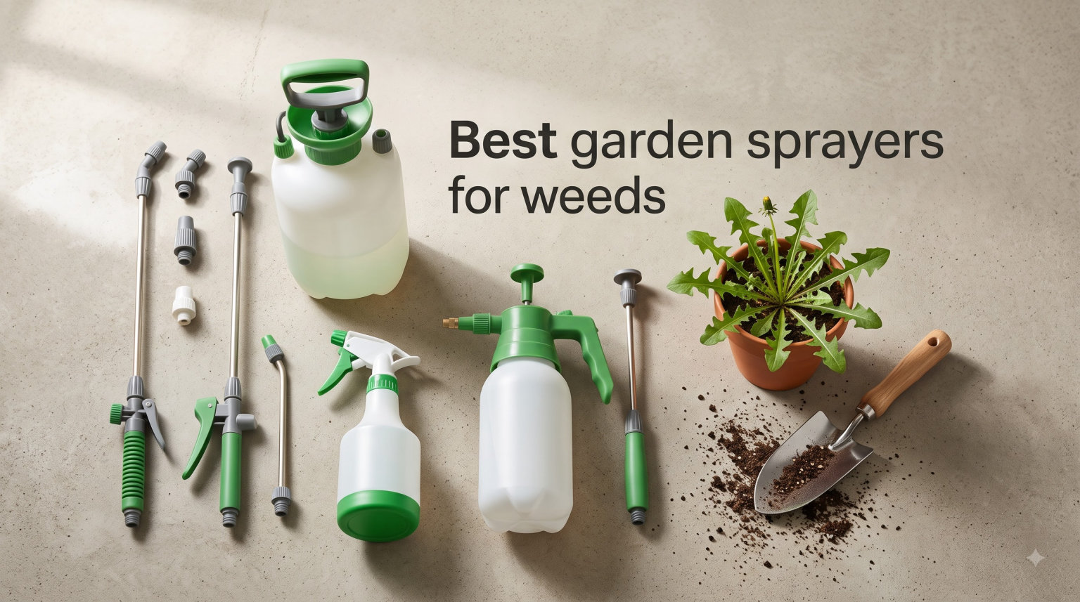 Best garden sprayers for weeds