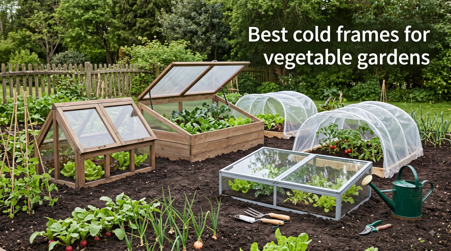 Best cold frames for vegetable gardens