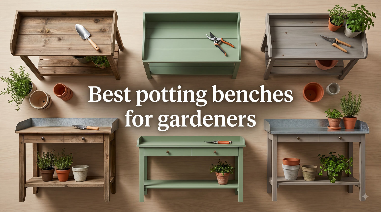 Best potting benches for gardeners