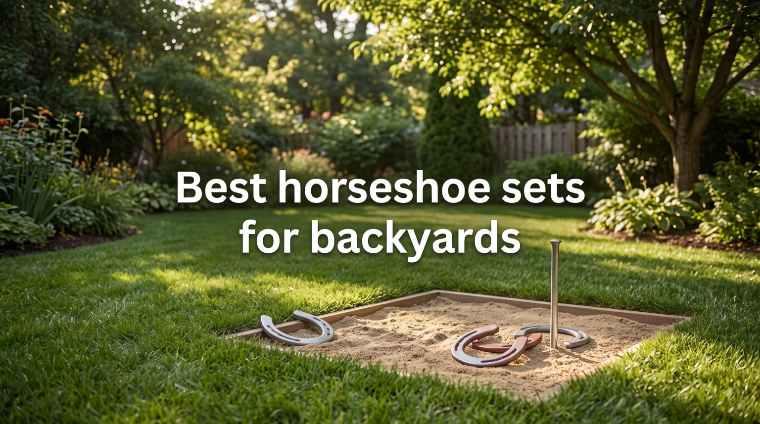 Best horseshoe sets for backyards