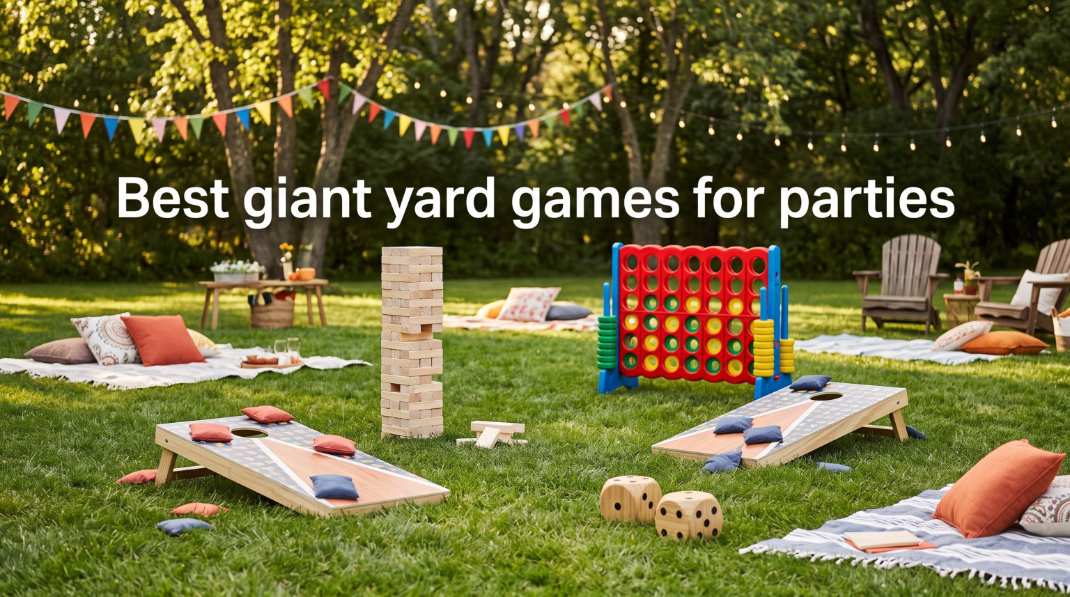 Best giant yard games for parties