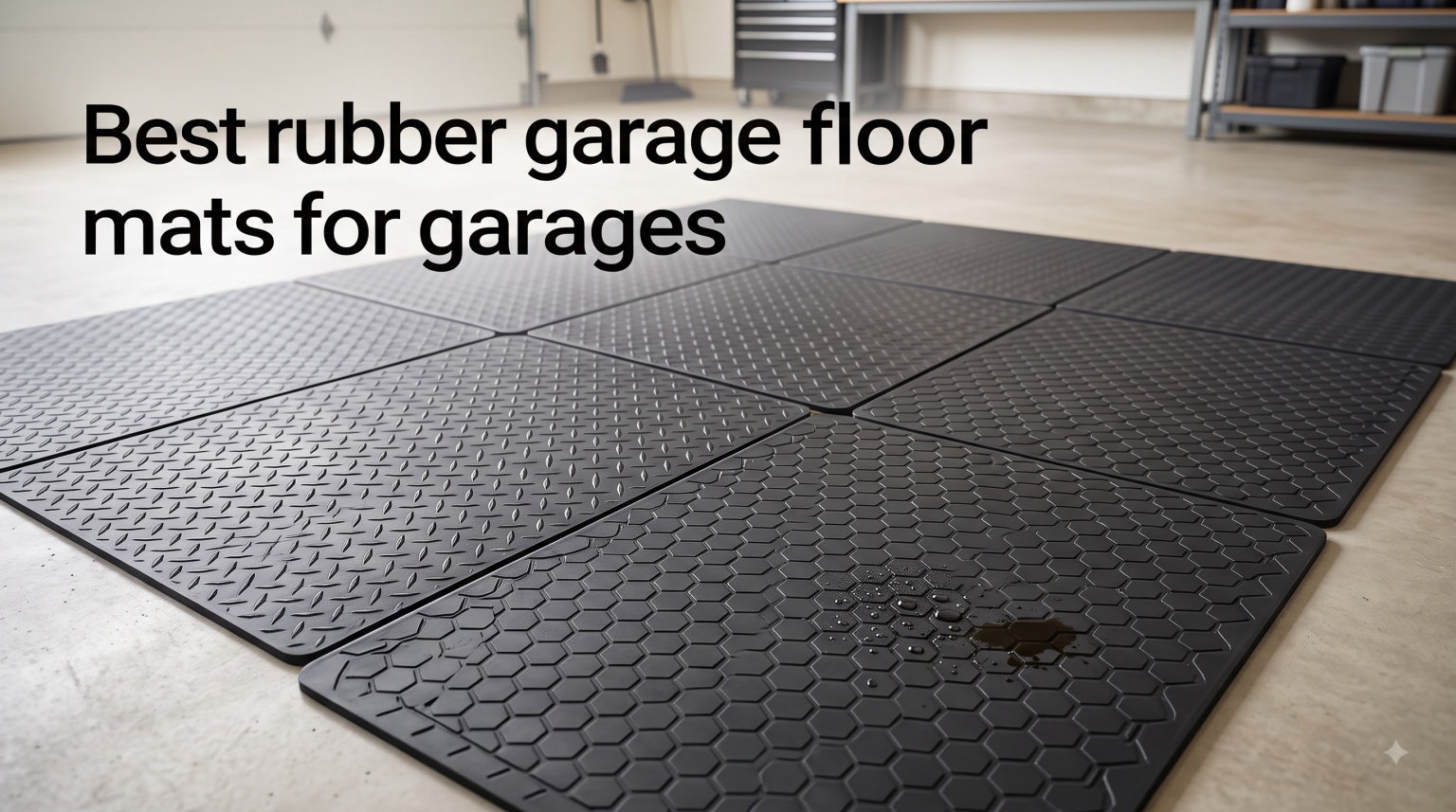 Best rubber garage floor mats for garages