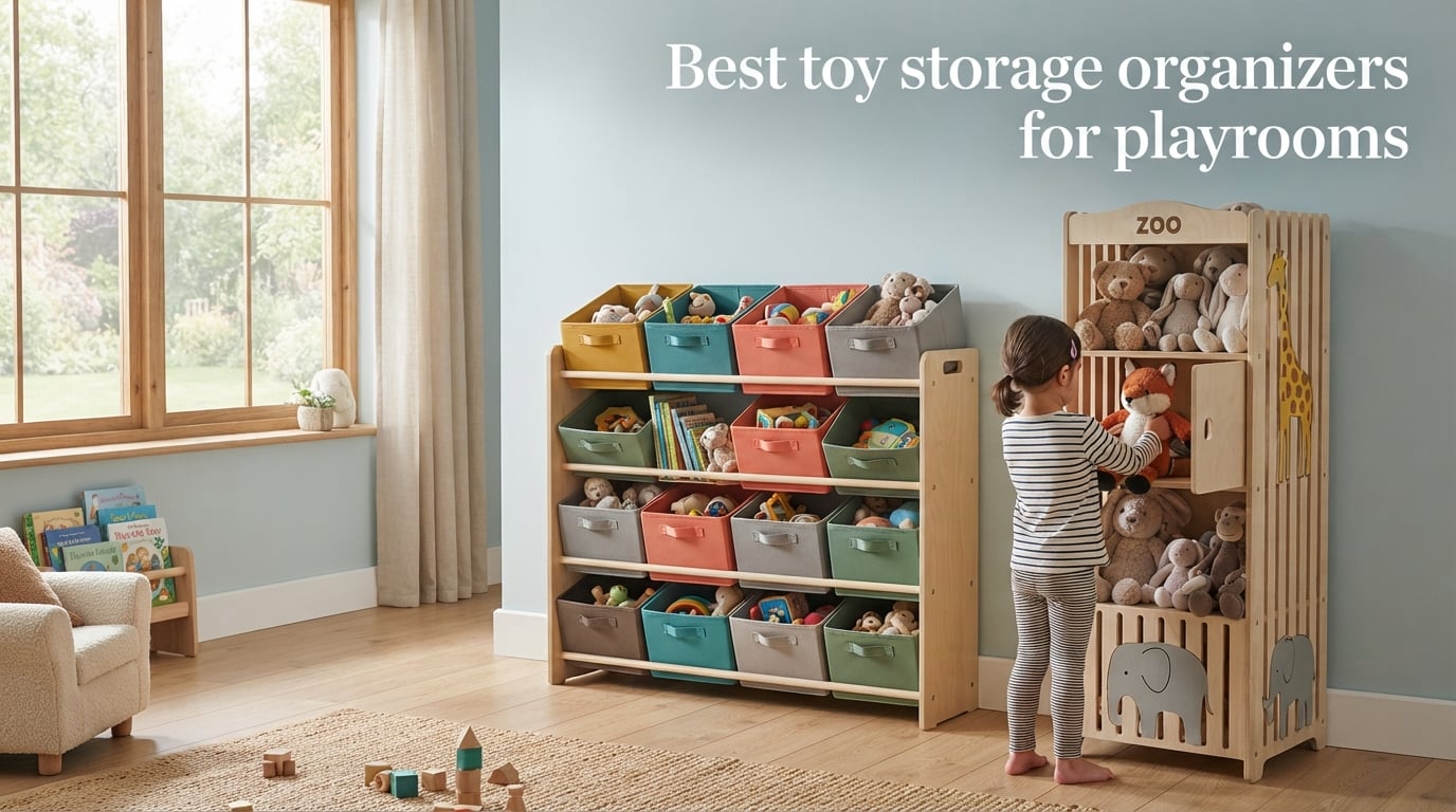 Best toy storage organizers for playrooms