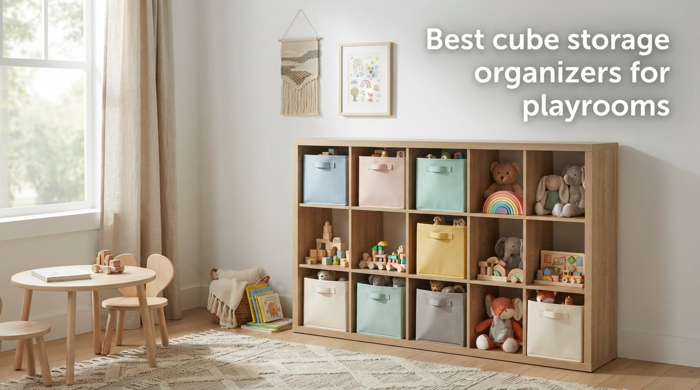 Best cube storage organizers for playrooms