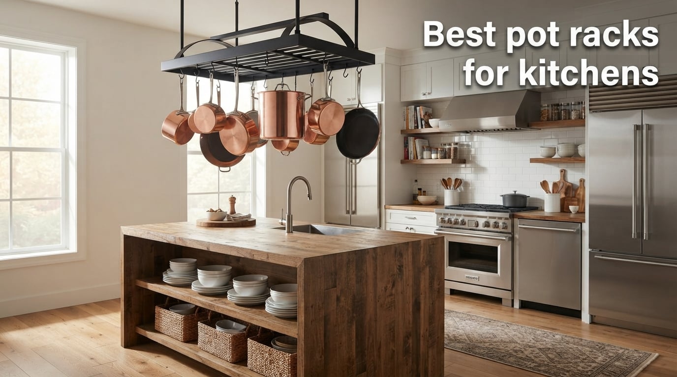 Best pot racks for kitchens