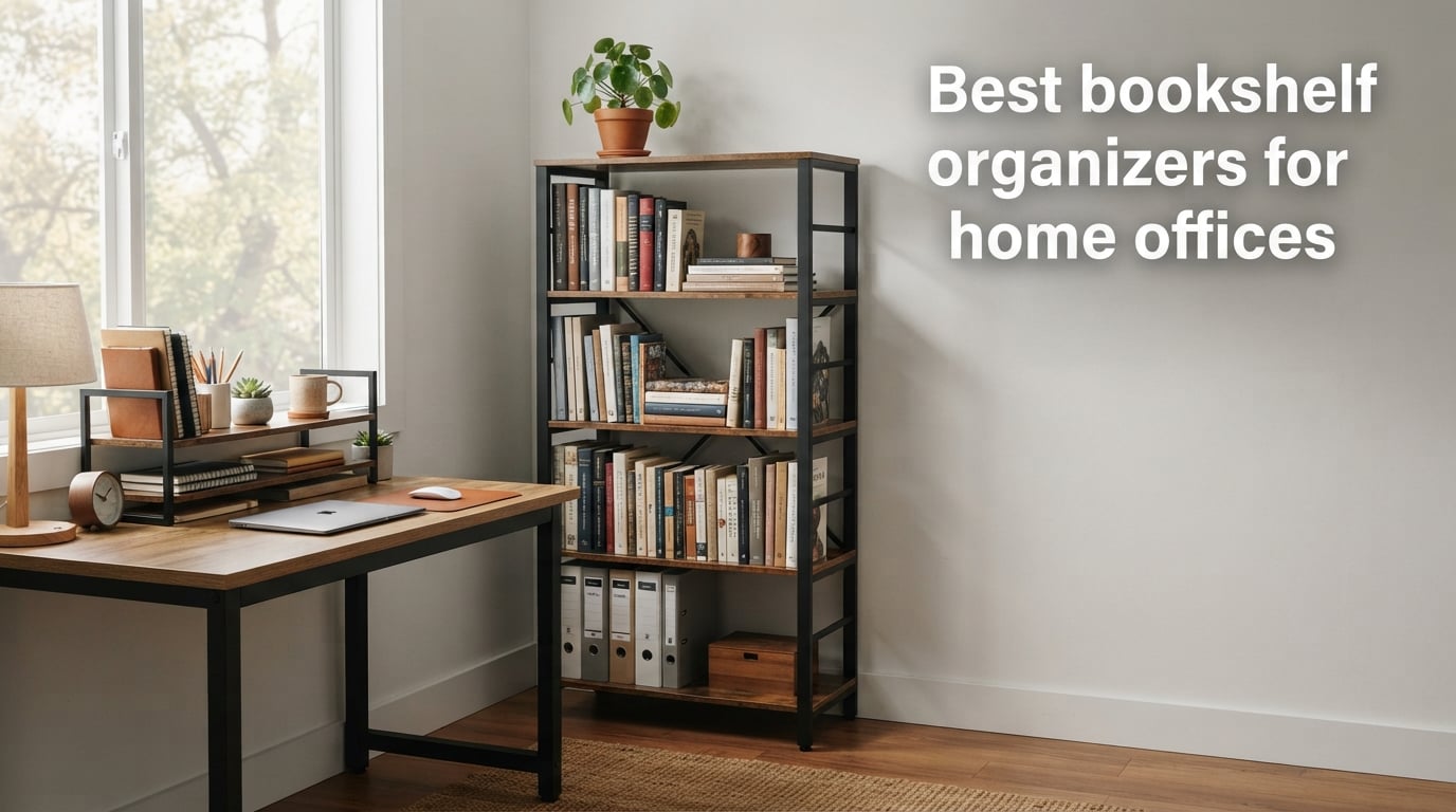 Best bookshelf organizers for home offices