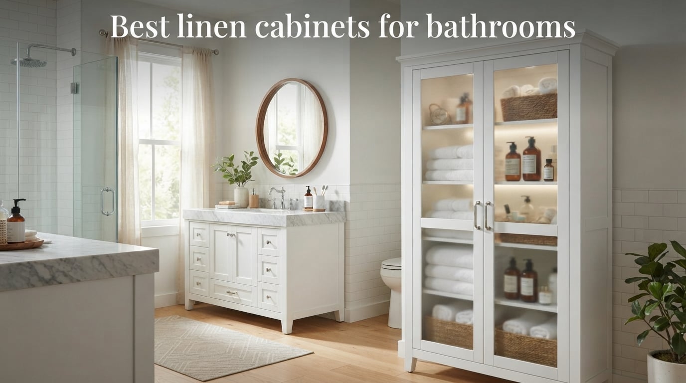 Best linen cabinets for bathrooms
