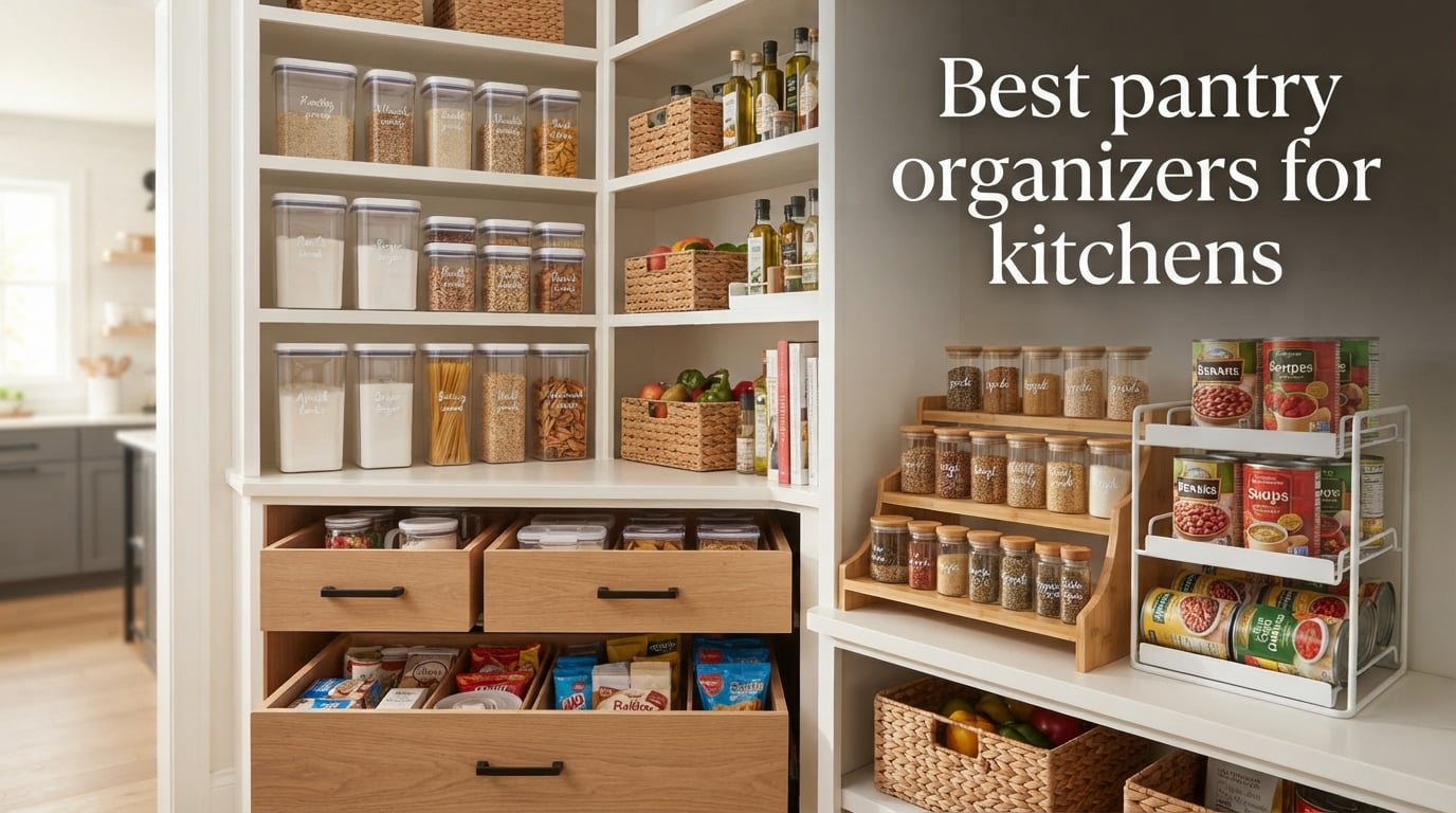 Best pantry organizers for kitchens