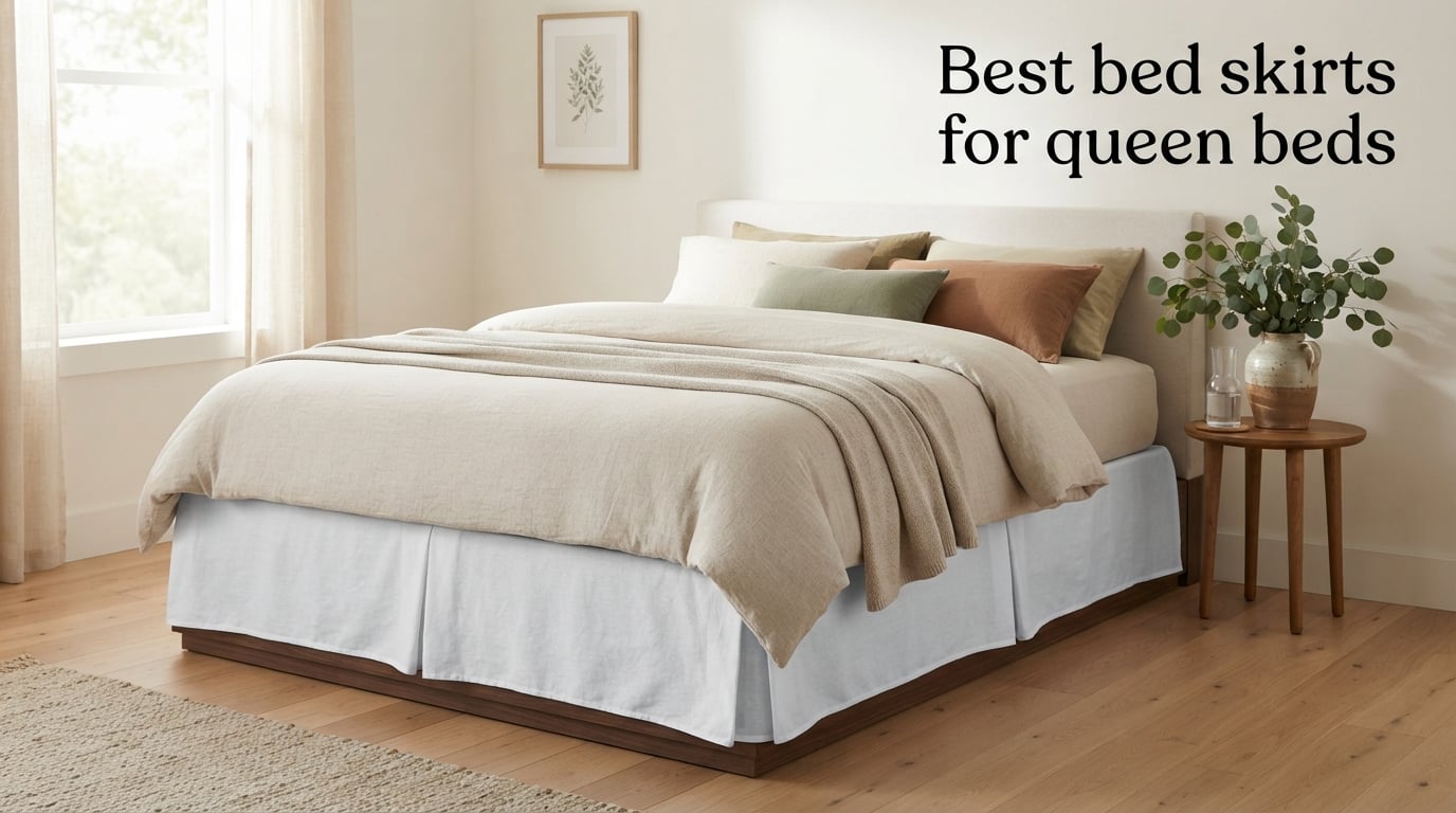 Best bed skirts for queen beds