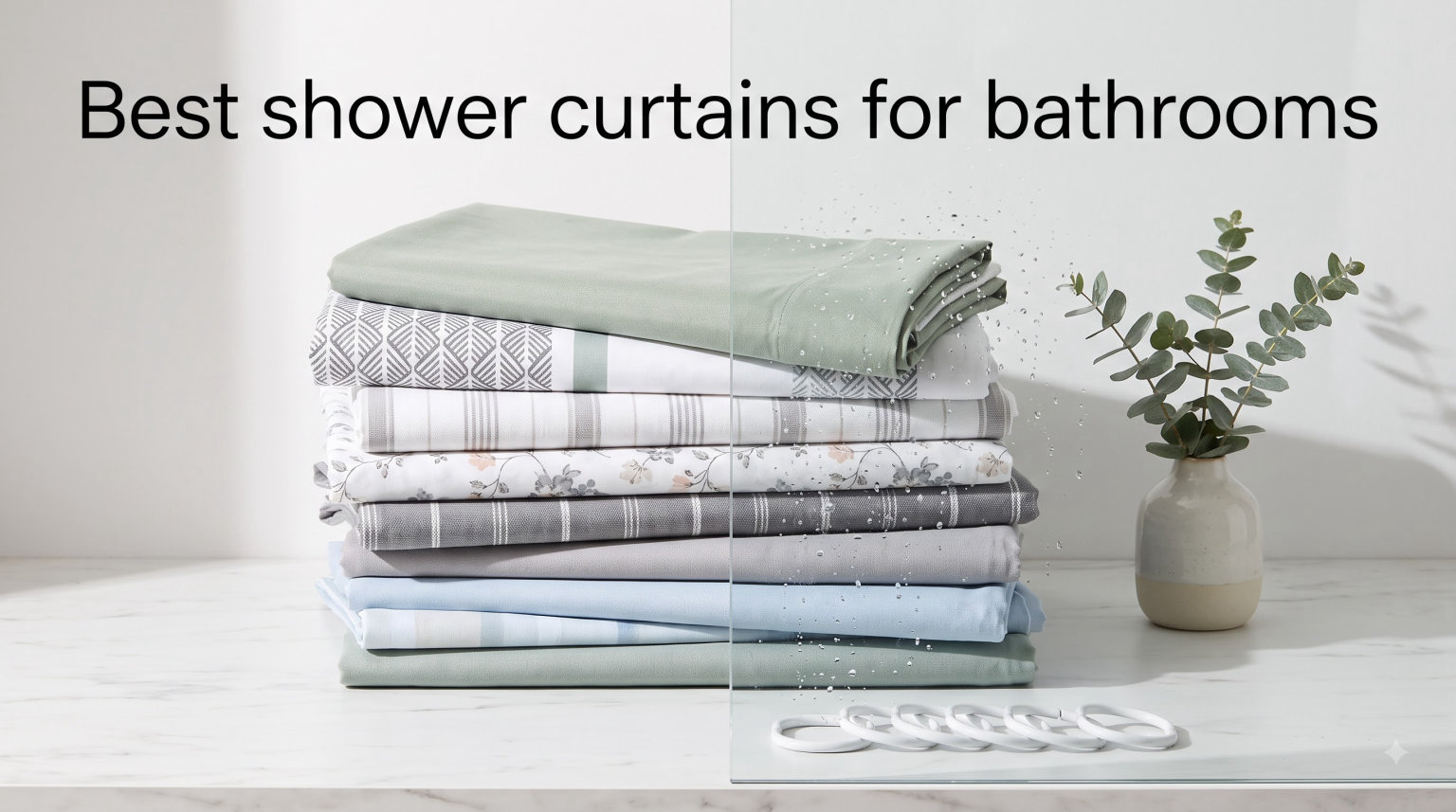 Best shower curtains for bathrooms