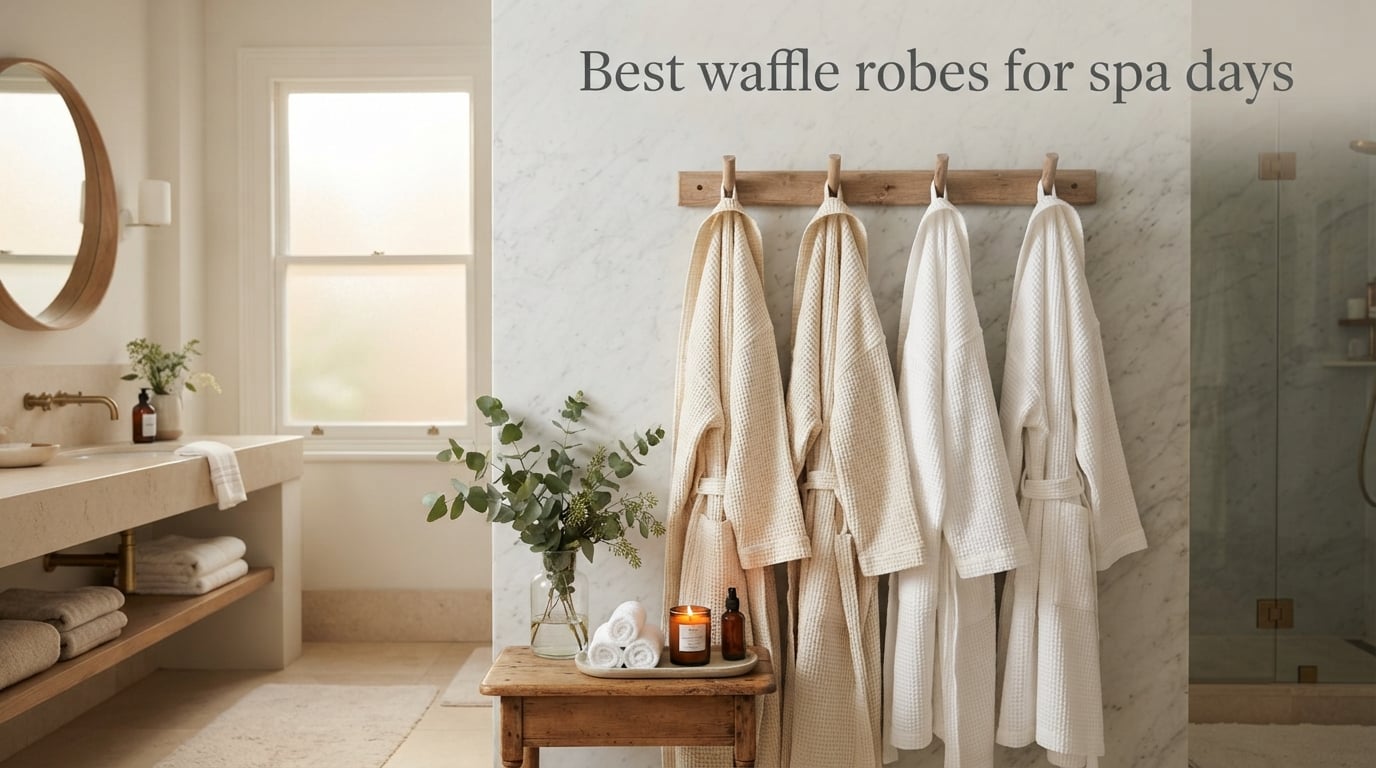 Best waffle robes for spa days