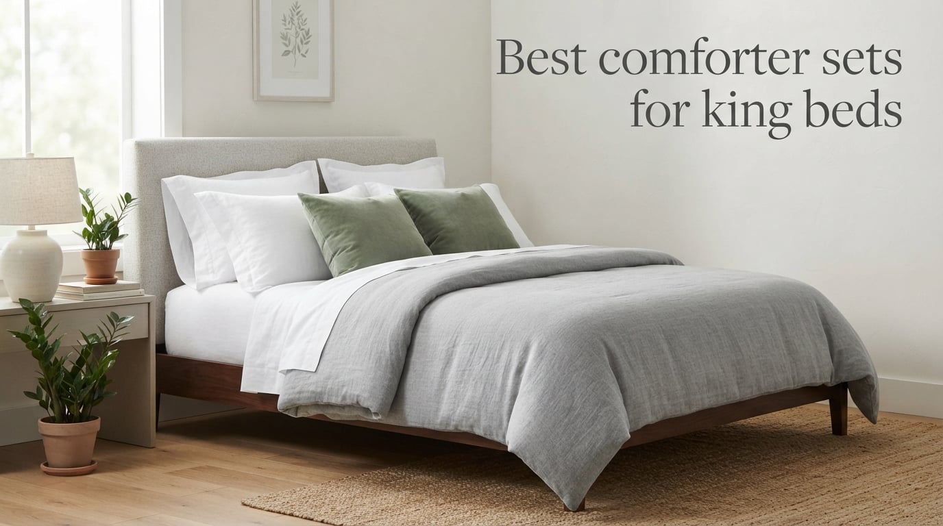 Best comforter sets for king beds