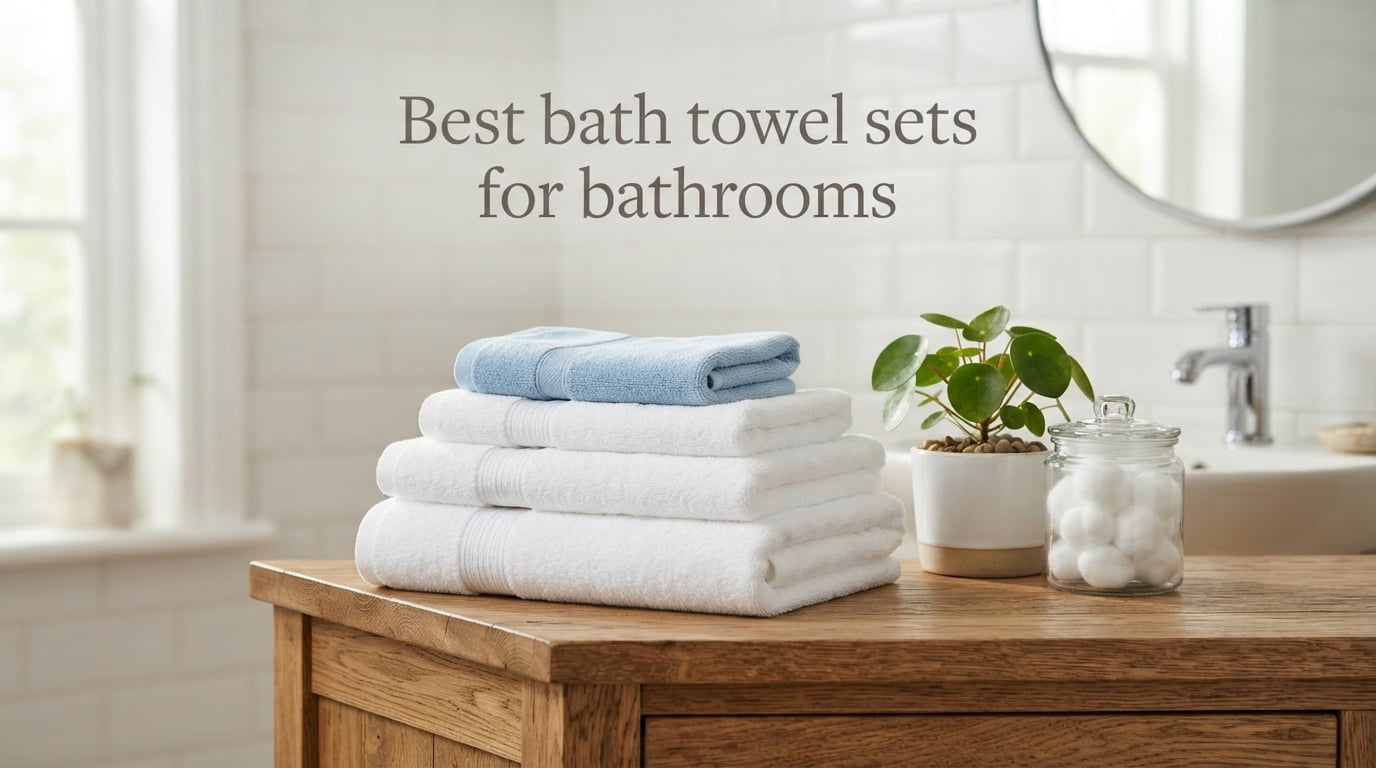 Best bath towel sets for bathrooms