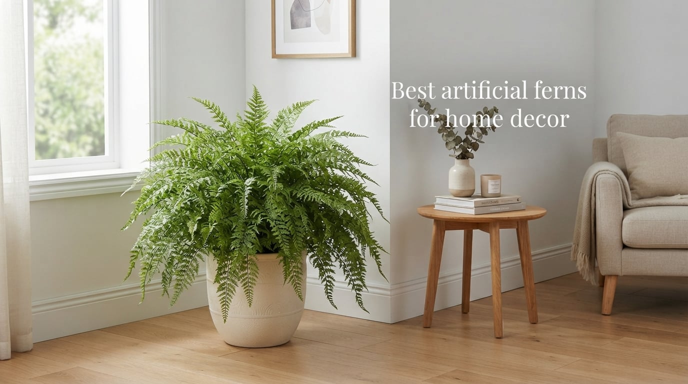 Best artificial ferns for home decor