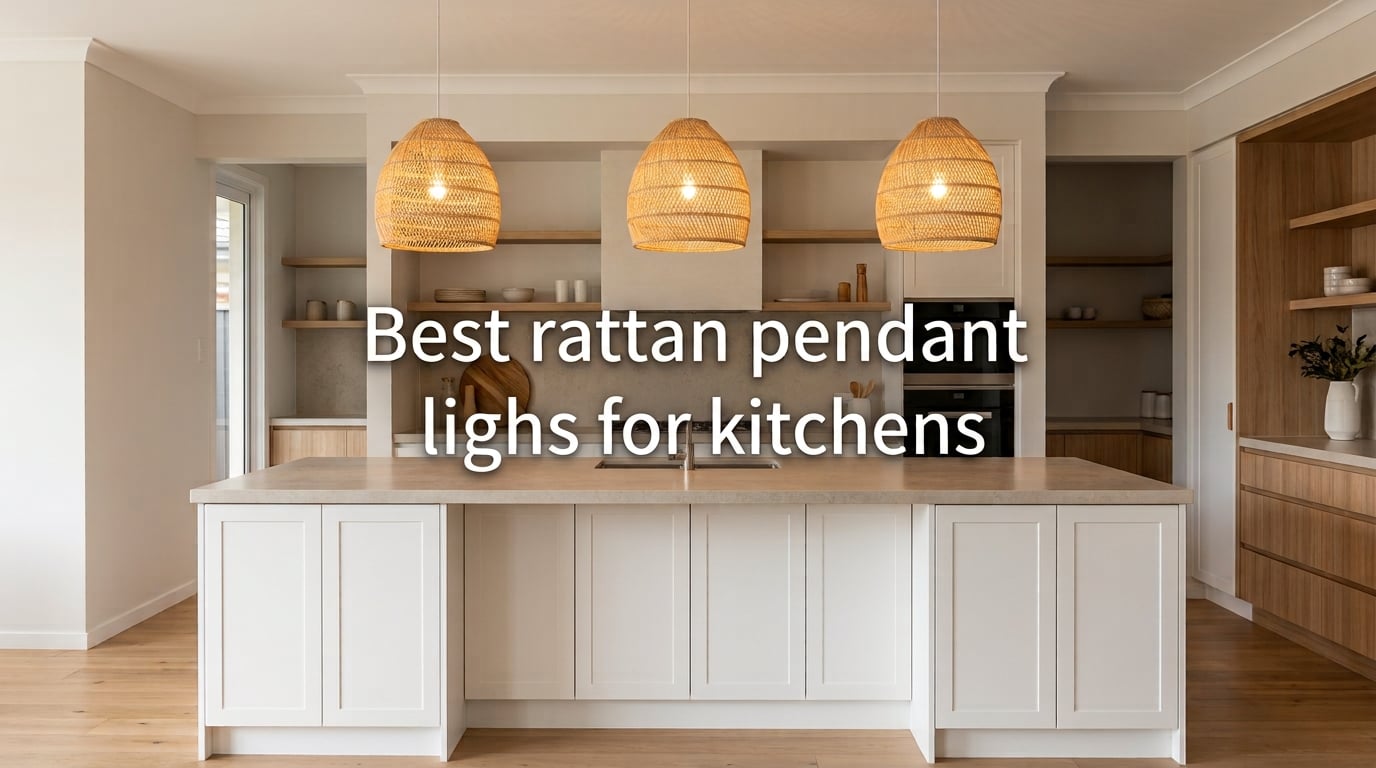 Best rattan pendant lights for kitchens