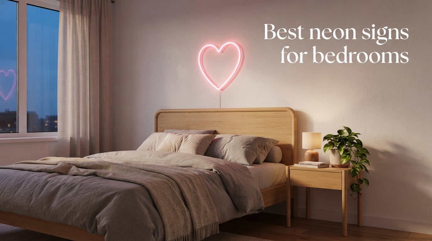 Best neon signs for bedrooms