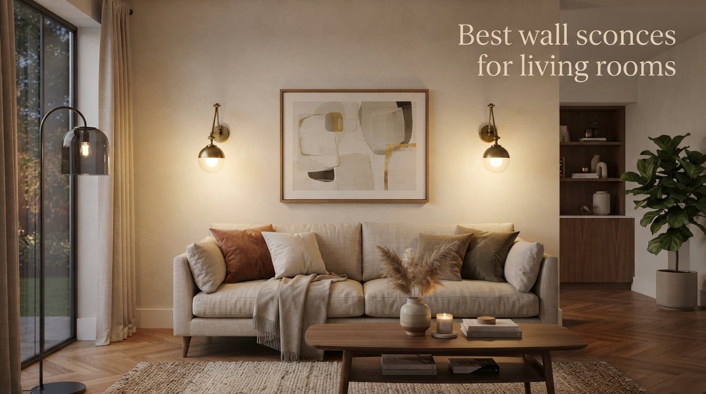 Best wall sconces for living rooms