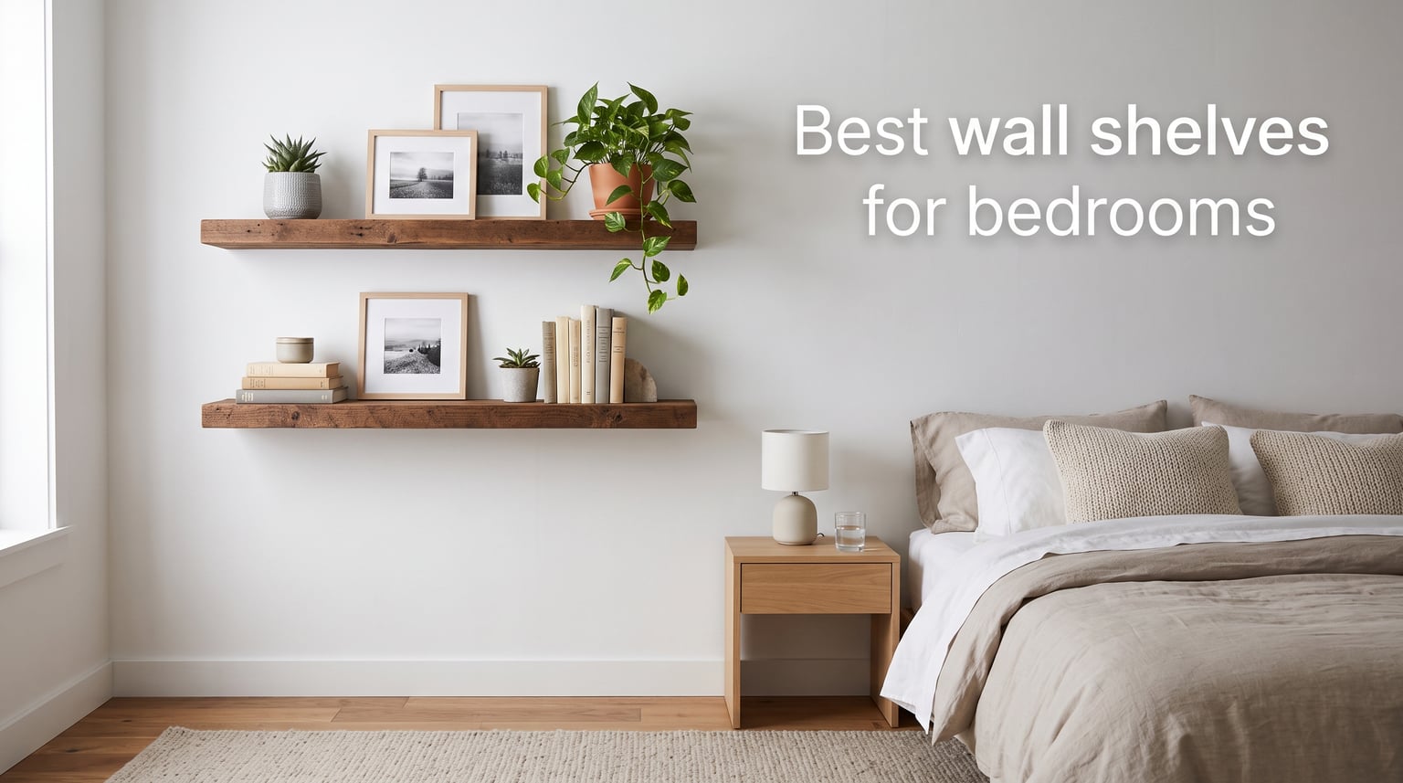 Best wall shelves for bedrooms