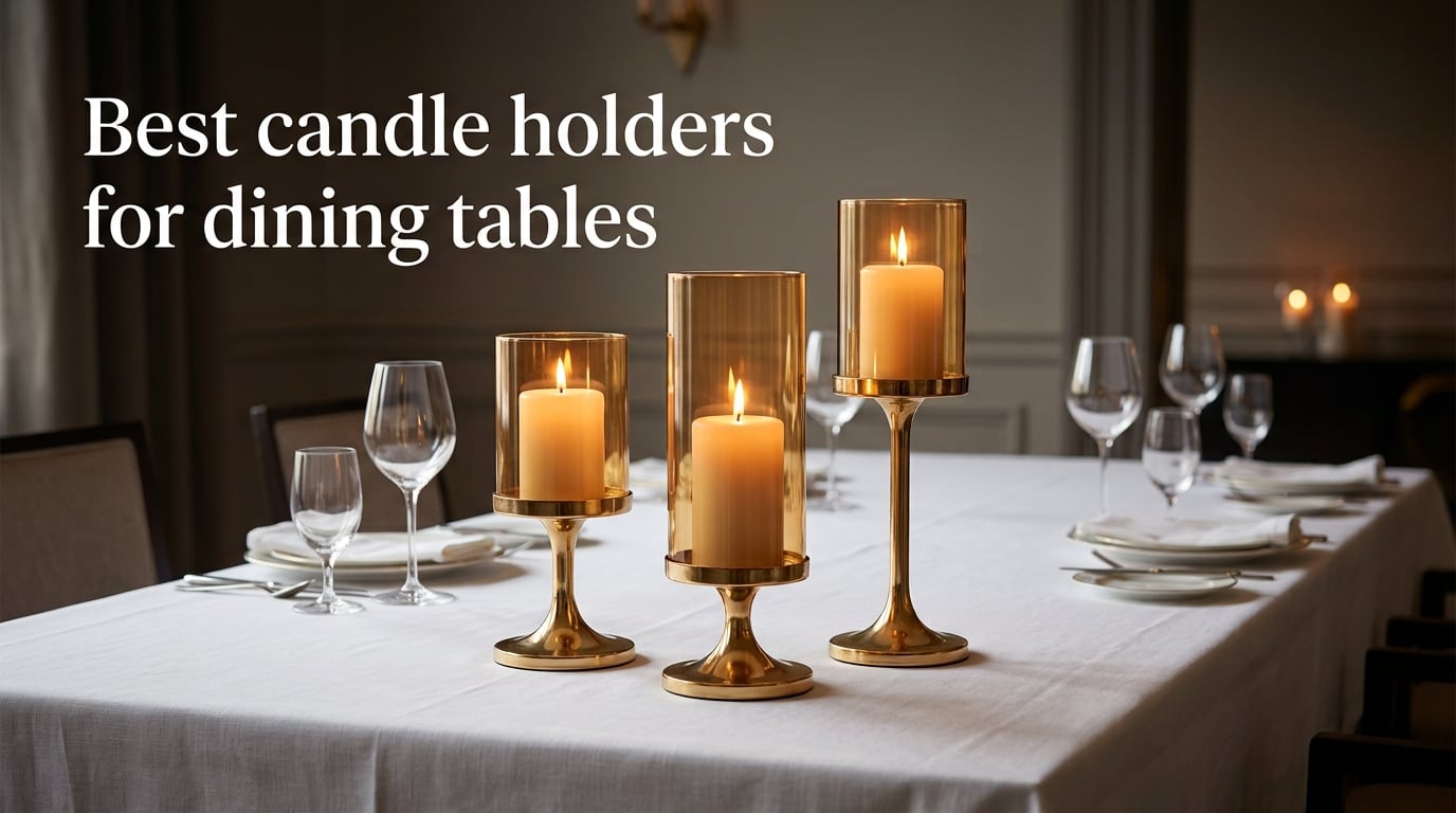 Best candle holders for dining tables