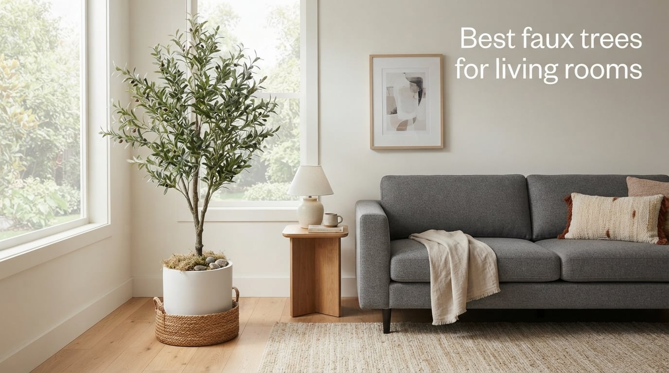 Best faux trees for living rooms