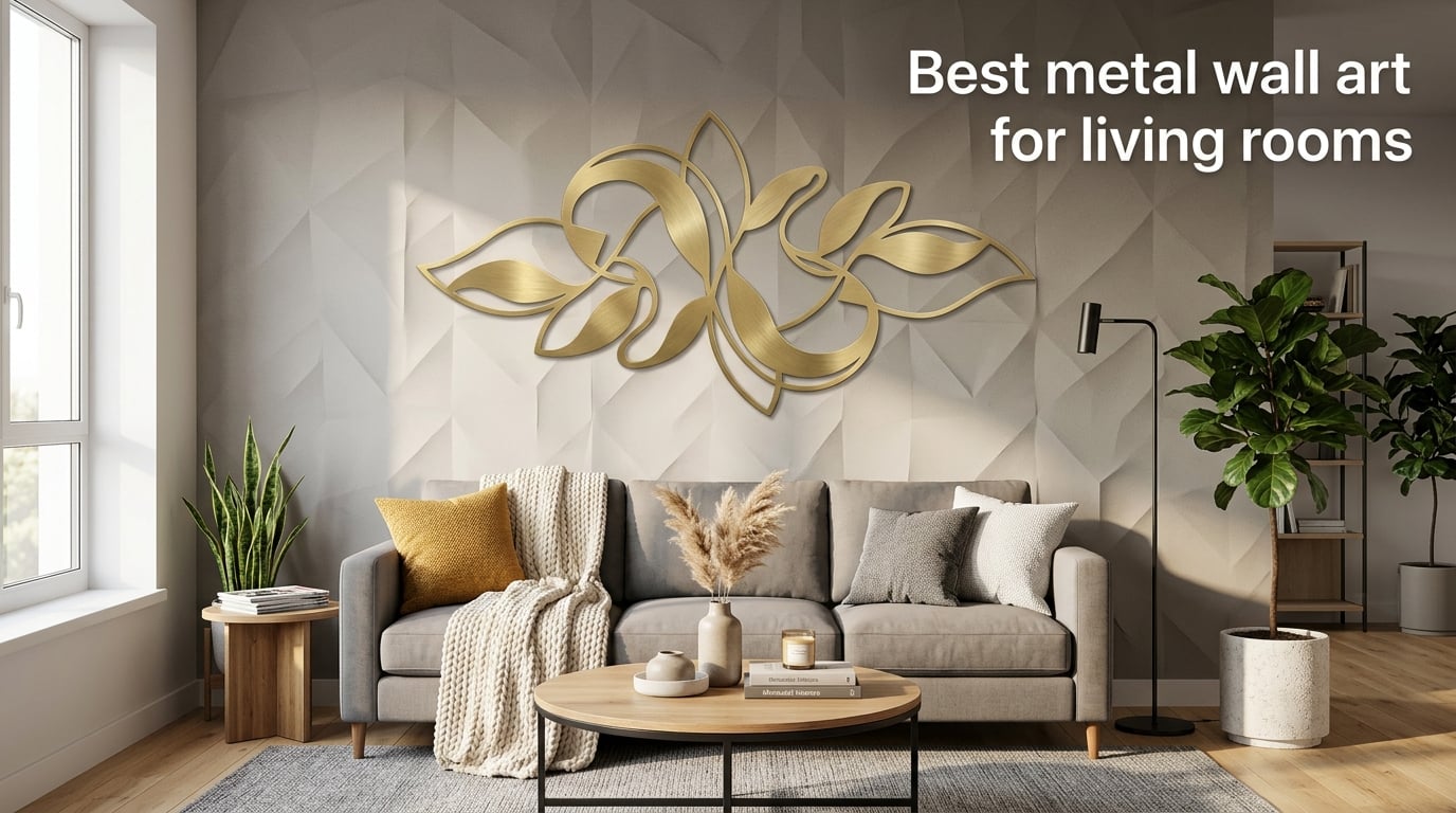 Best metal wall art for living rooms