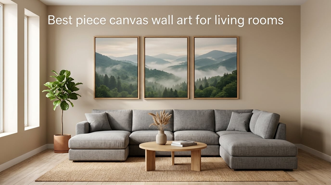 Best 3 piece canvas wall art for living rooms