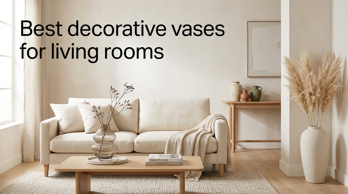 Best decorative vases for living rooms