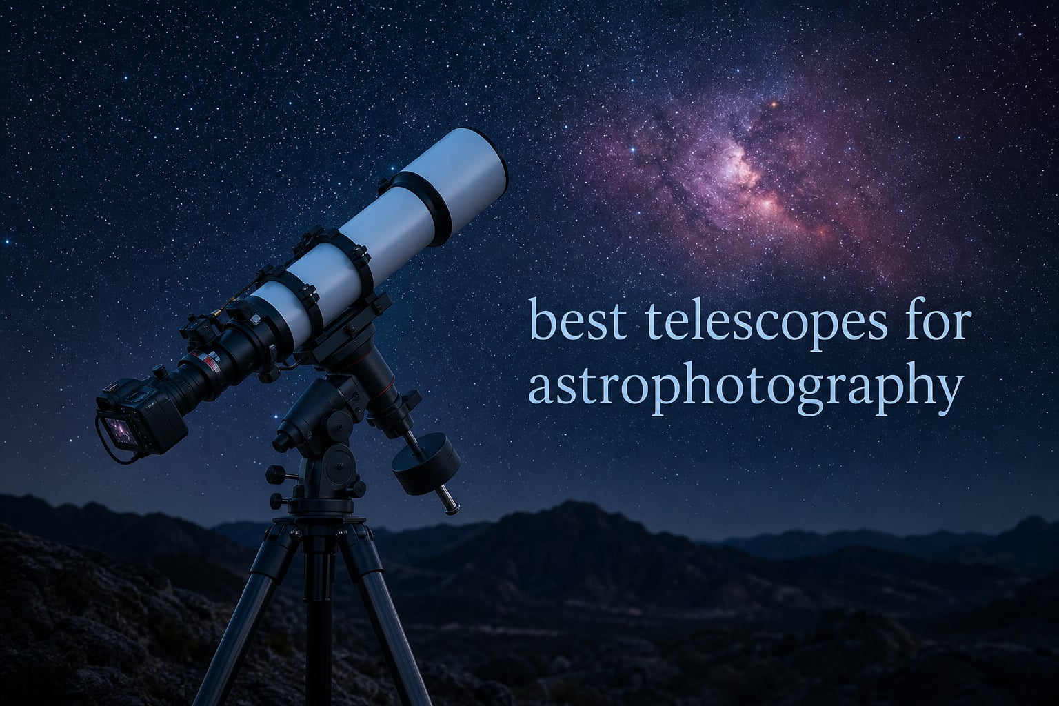 best telescopes for astrophotography