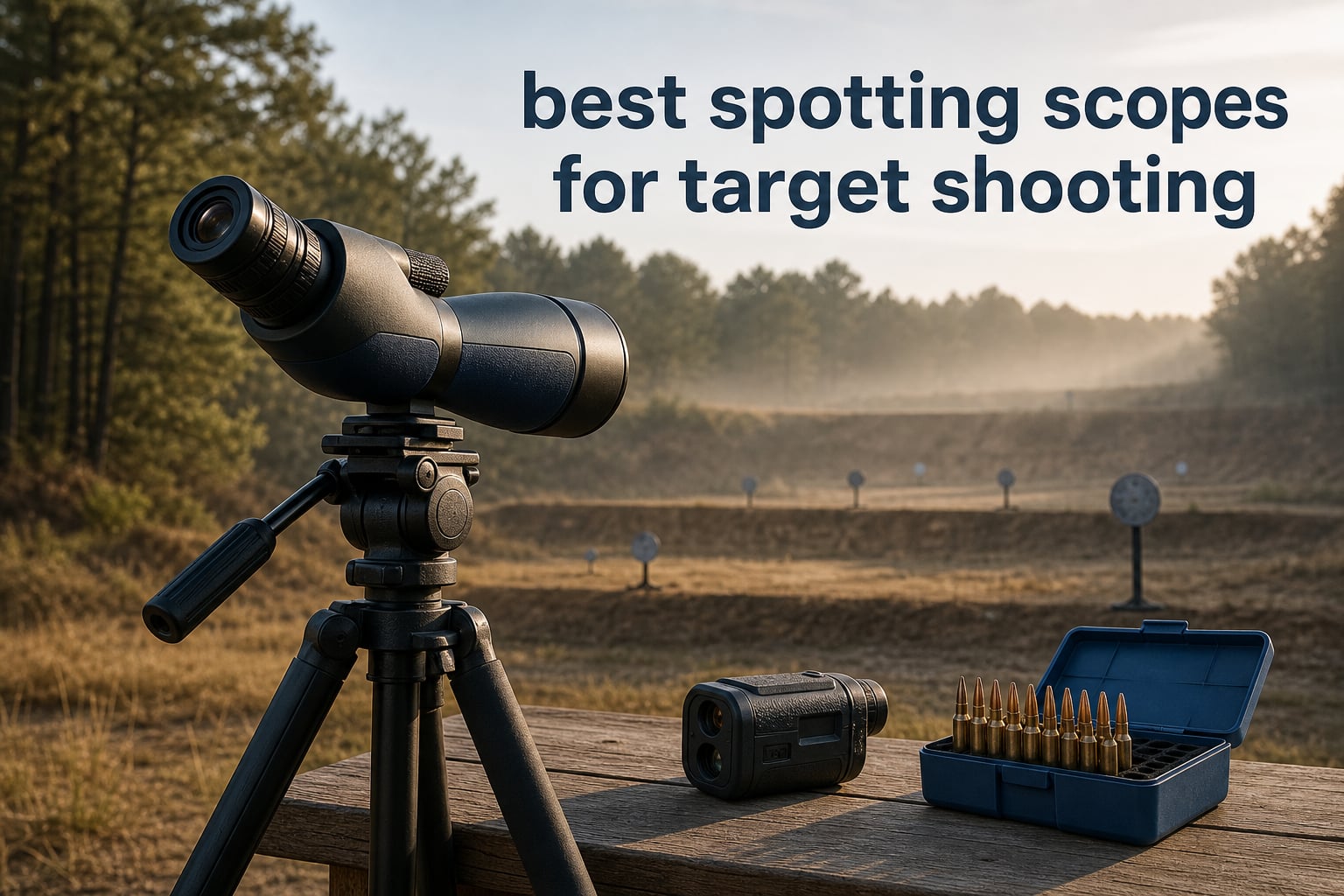 best spotting scopes for target shooting