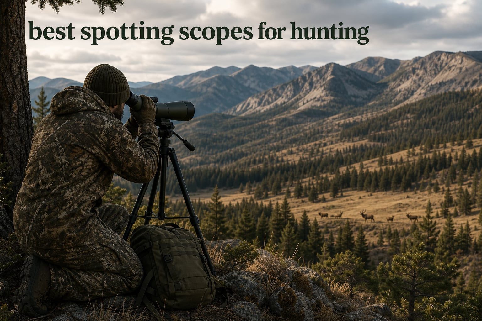 best spotting scopes for hunting