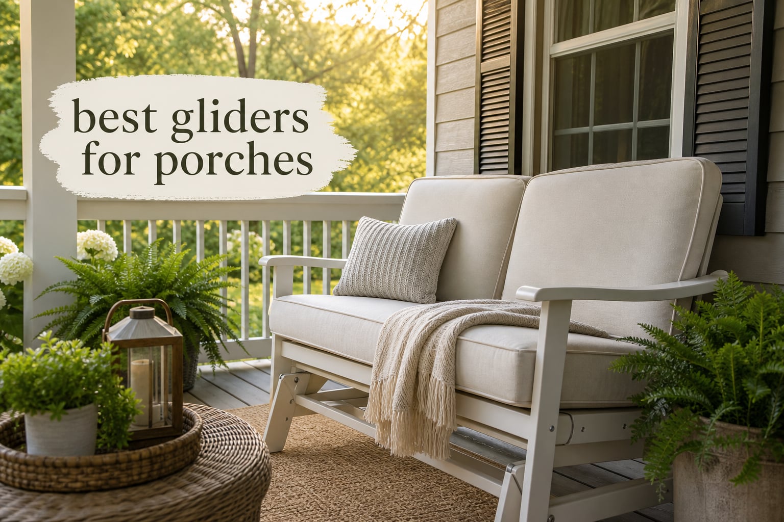 best gliders for porches