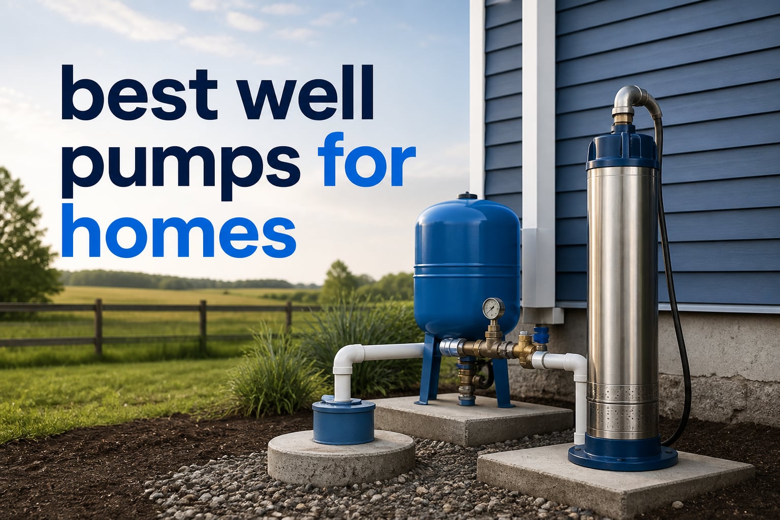 best well pumps for homes
