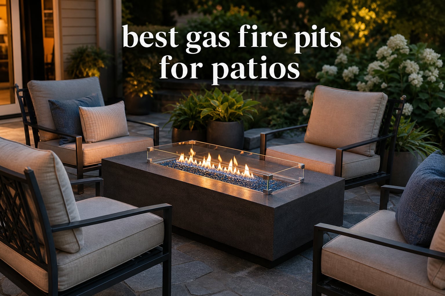 best gas fire pits for patios