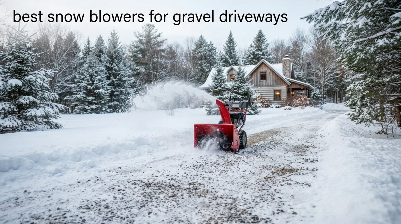best snow blowers for gravel driveways
