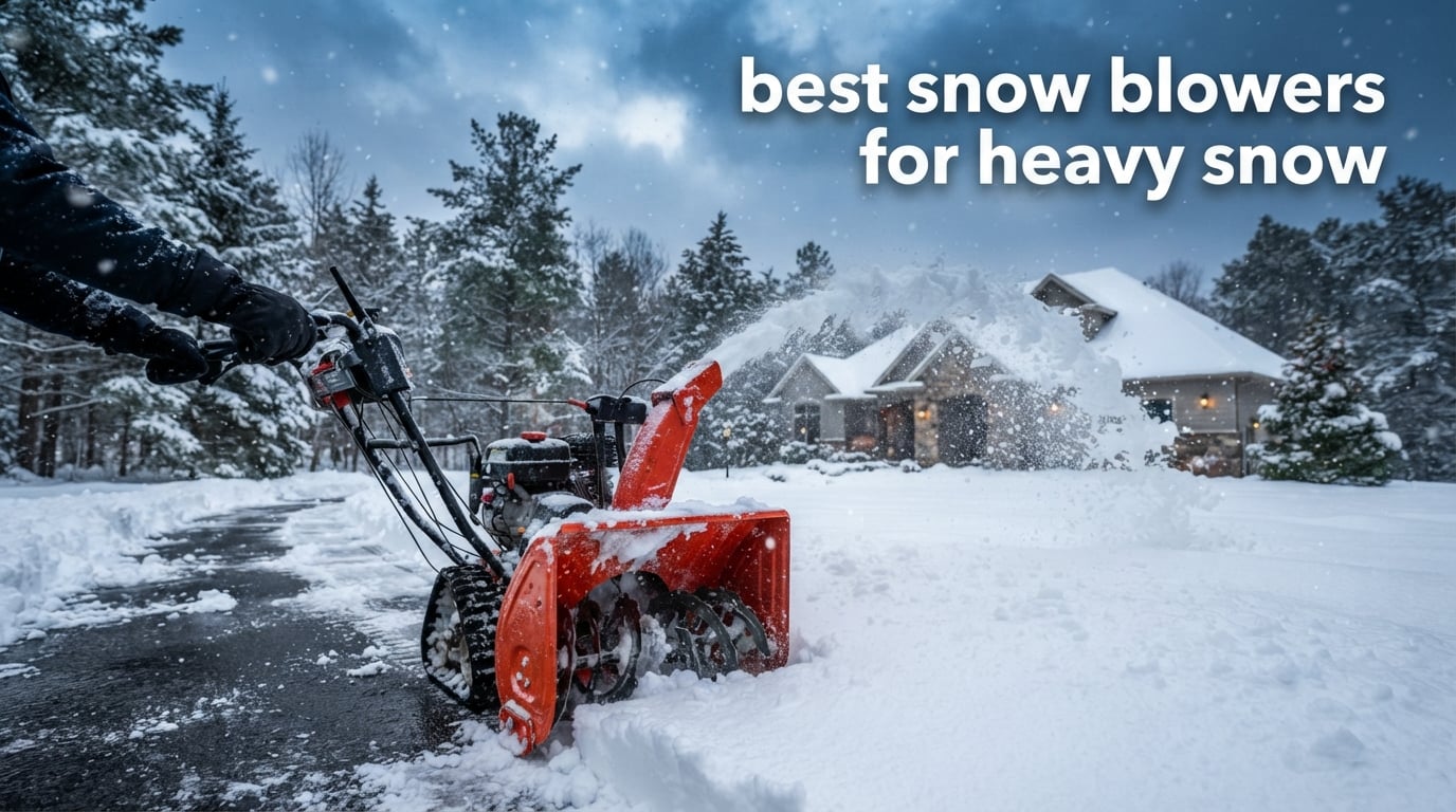 best snow blowers for heavy snow