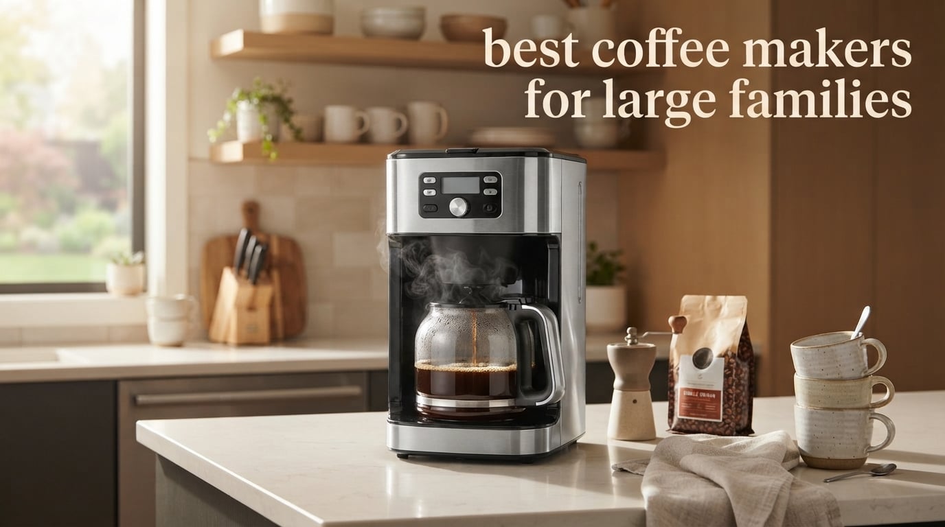 best coffee makers for large families