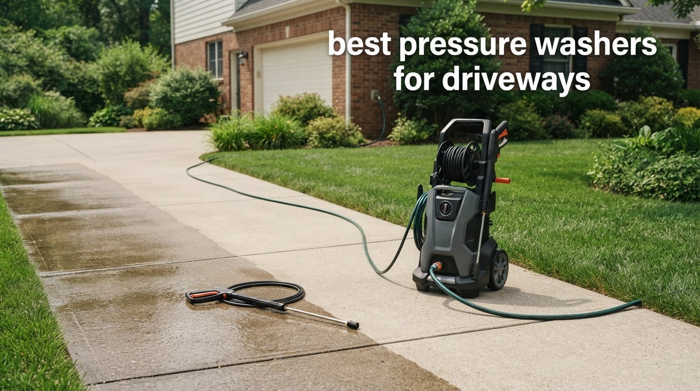 best pressure washers for driveways