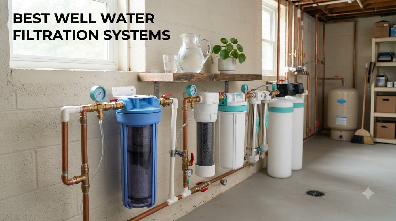best well water filtration systems