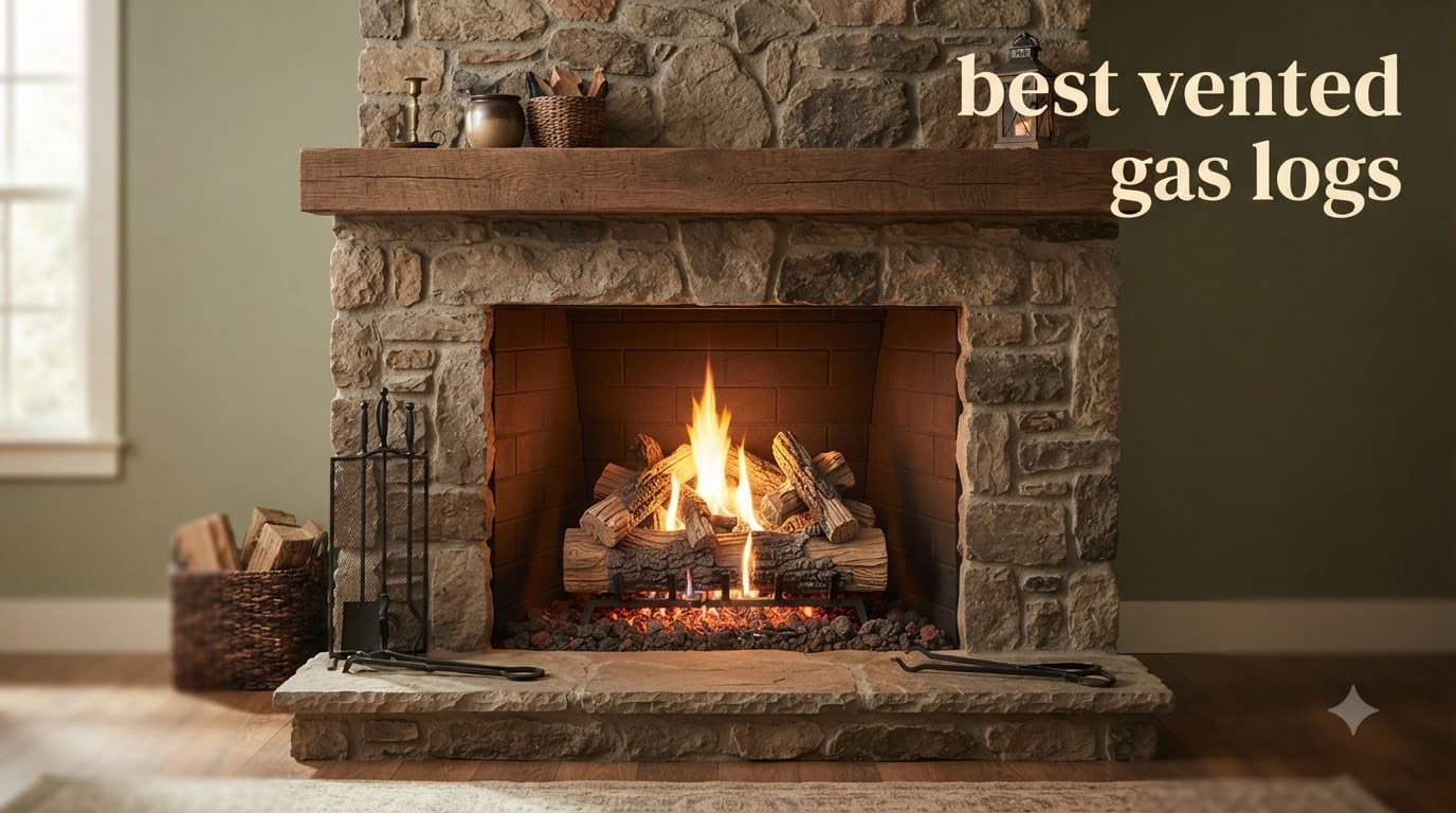 best vented gas logs