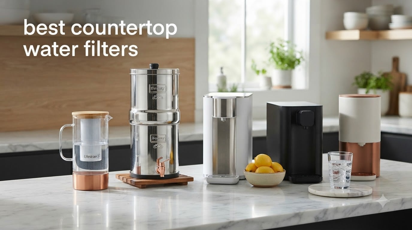 best countertop water filters
