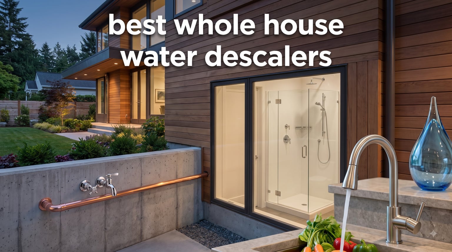 best whole house water descalers