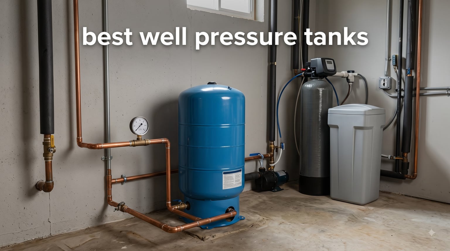 best well pressure tanks