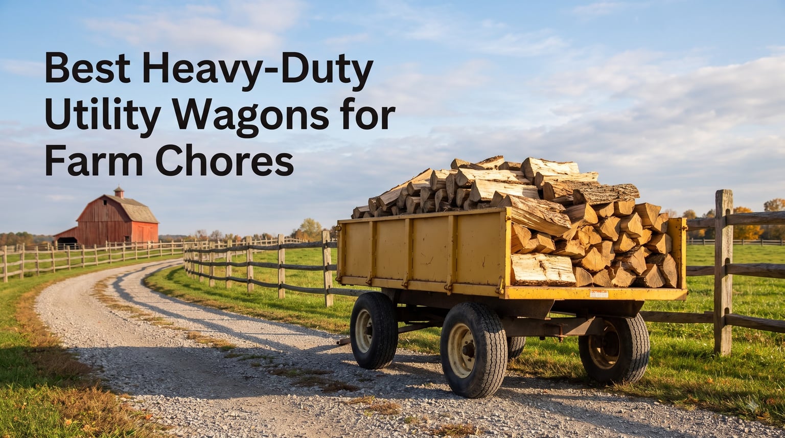 Best Heavy-Duty Utility Wagons for Farm Chores