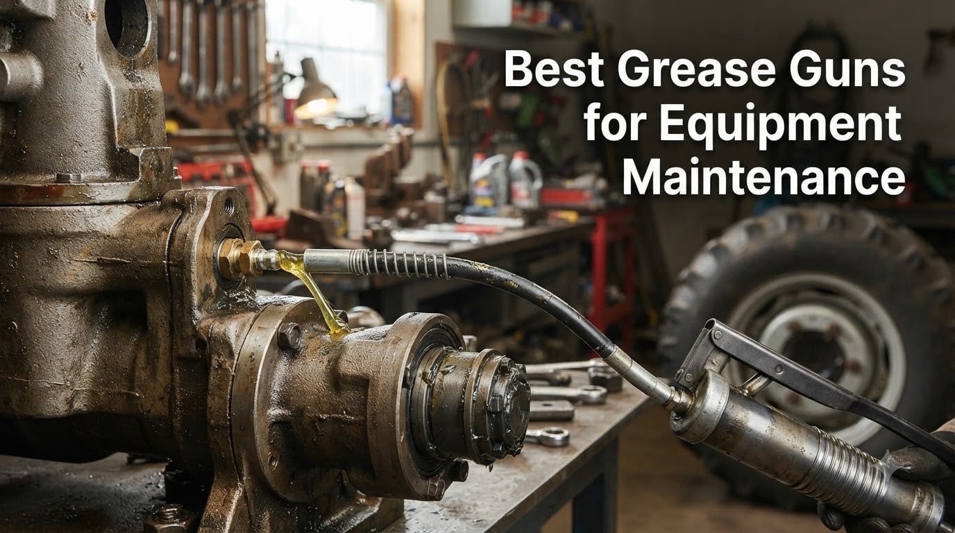 Best Grease Guns for Equipment Maintenance